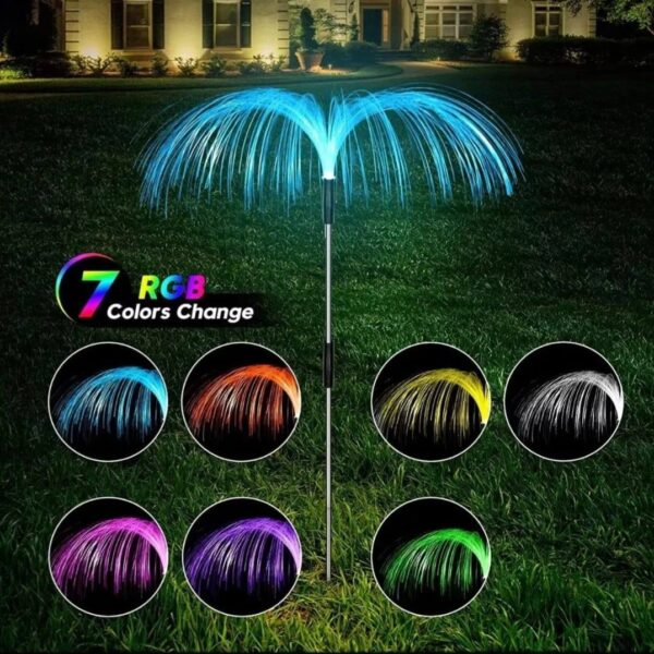 ESTACA ENERGIA SOLAR MEDUSA / PALMERA 60 CM