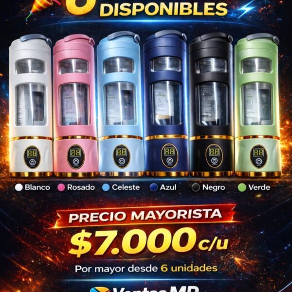 VASO LICUADORA PORTÁTIL 500 ML CALIDAD PREMIUM