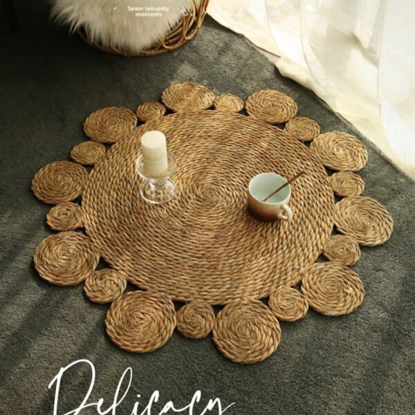 INDIVIDUALES DE YUTE NATURAL 38 CM DIAMETRO